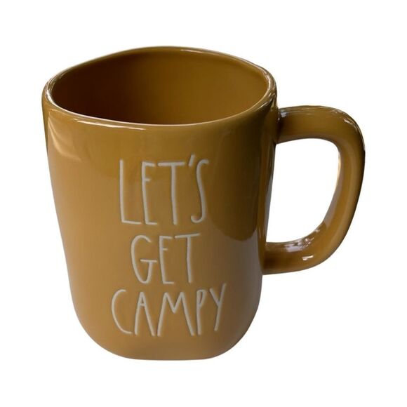 Rae Dunn Let’s Get Campy Mug NWT - Picture 2 of 8
